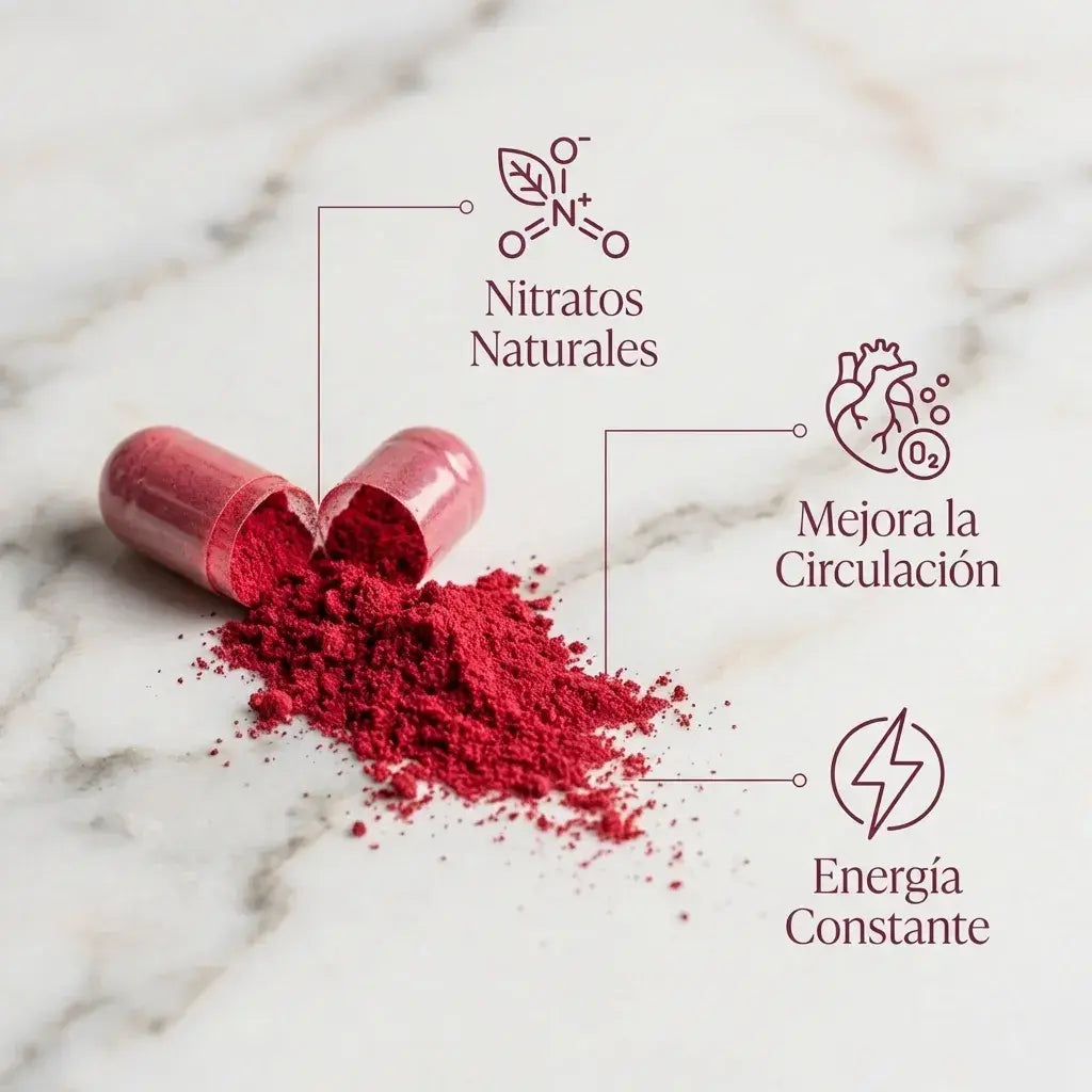 BeetRoot - Remolacha 1300mg 60 Cápsulas