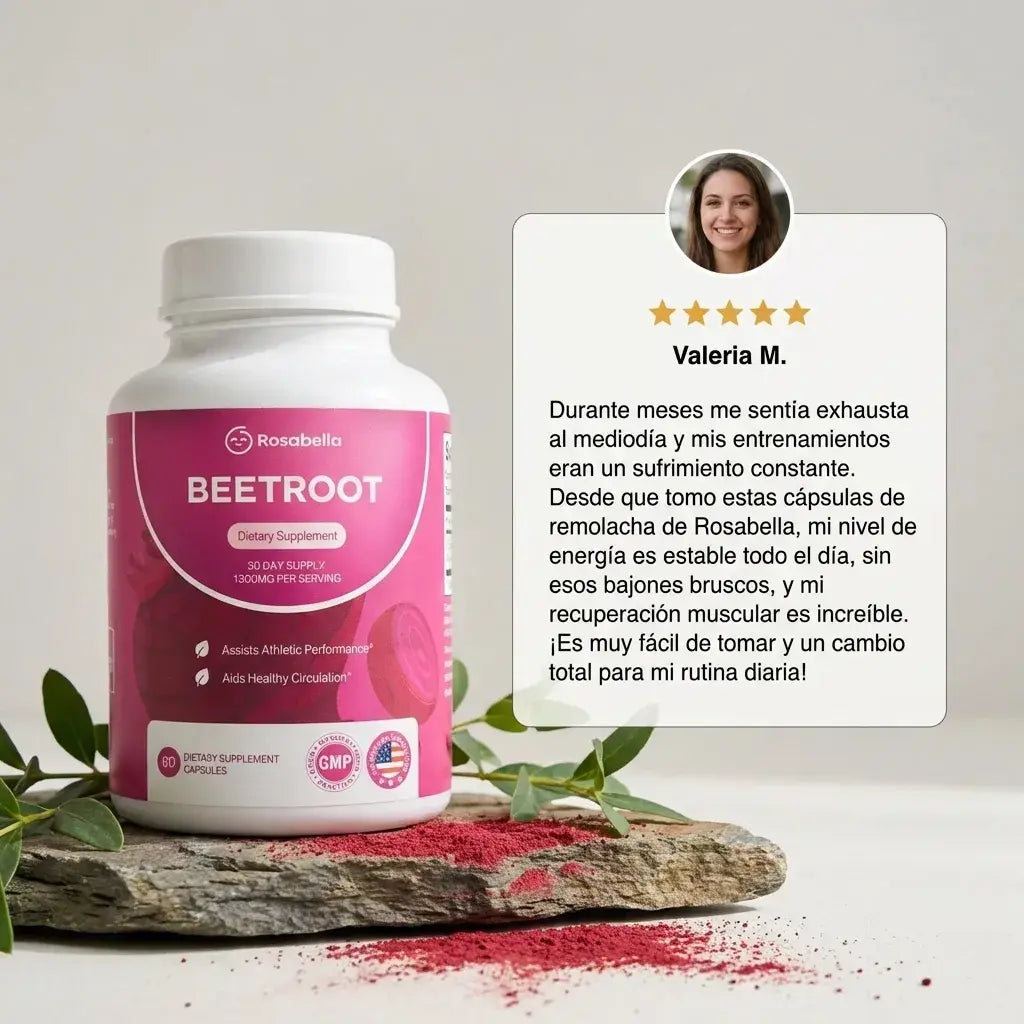 BeetRoot - Remolacha 1300mg 60 Cápsulas